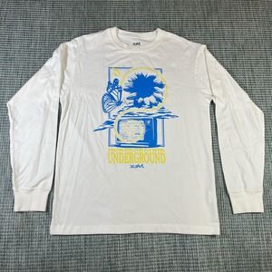 X-Girl UG Colage Longsleeve T Shirt Women’s Sz M New